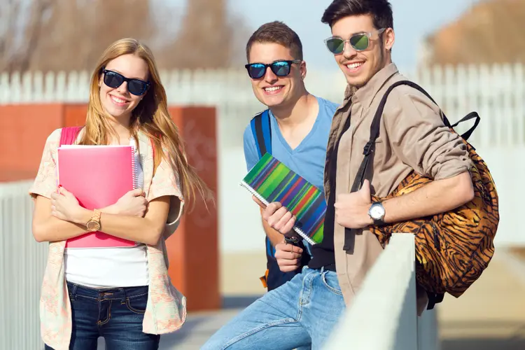 Group Of Students